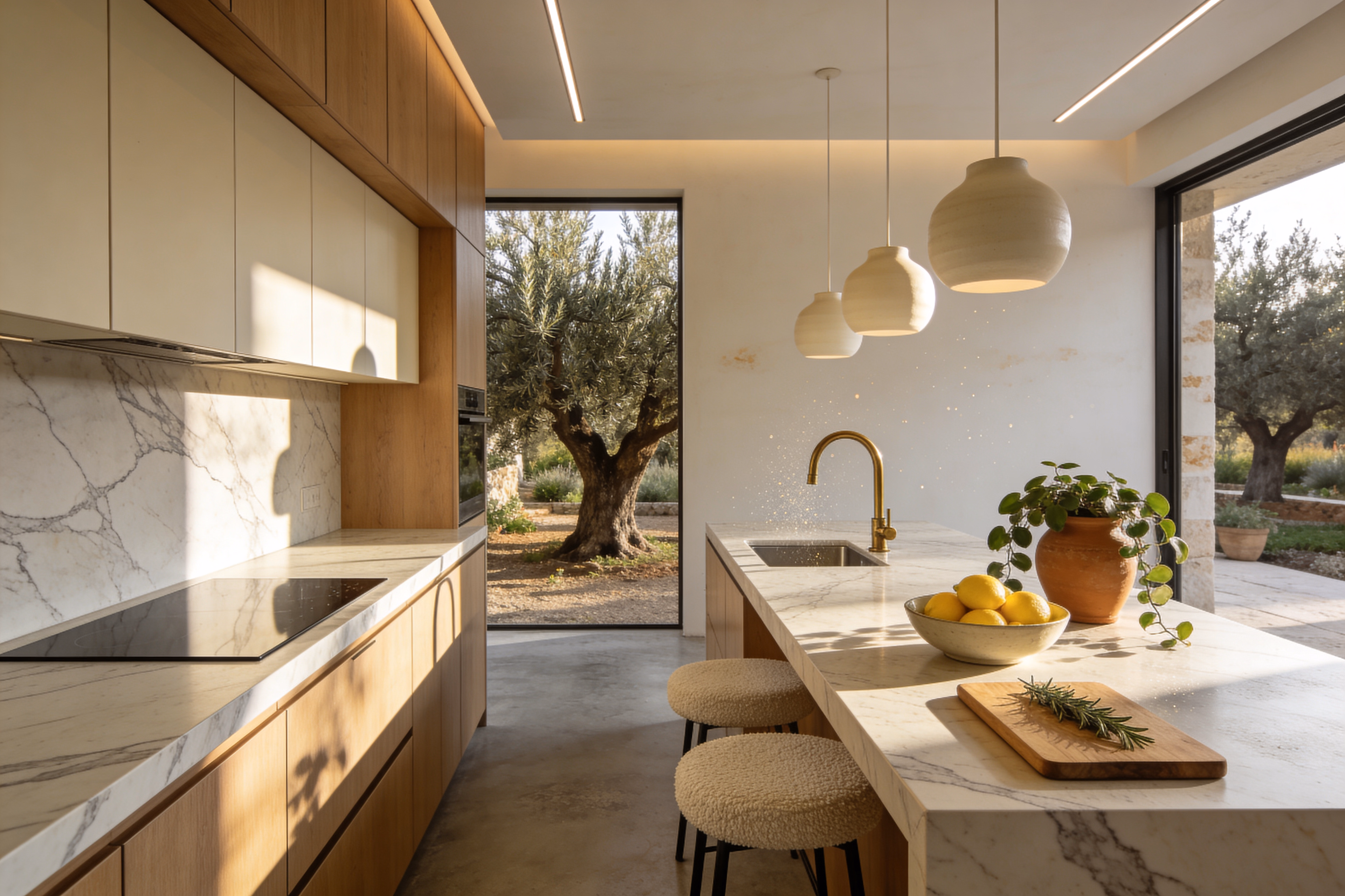 Kroatika — inmobiliario — hero kitchen marble modern